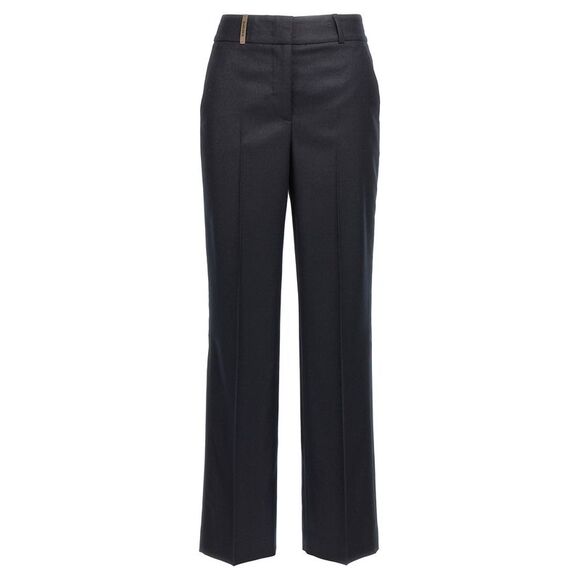 Peserico Women Lurex Flannel Pants